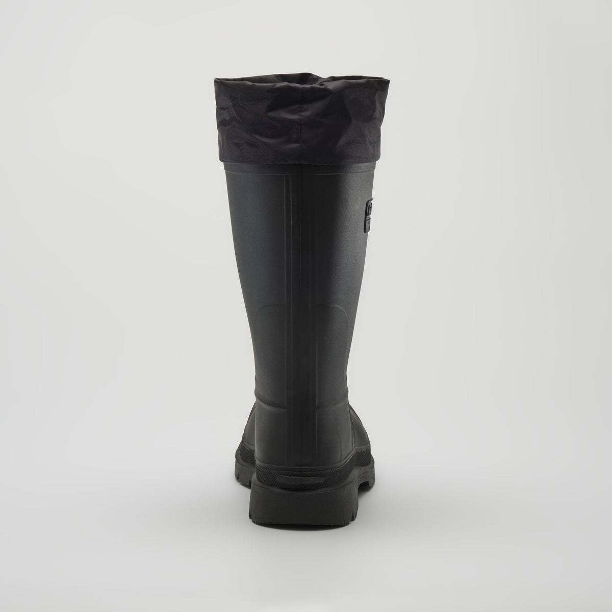Black : Work Horse Men's Work Boots - Back View