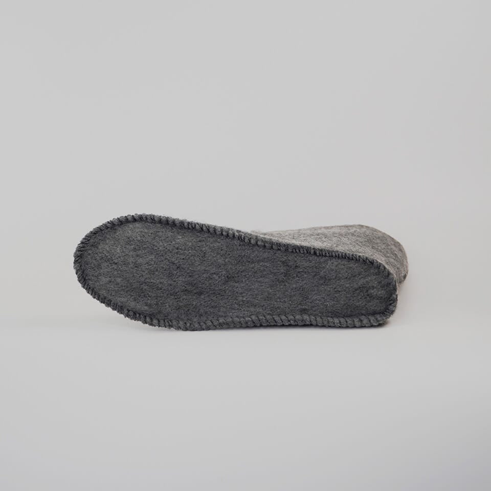 GRAY : Women Felt Replacement Liner 8mm for Tundra Boots Secondary Alternate View