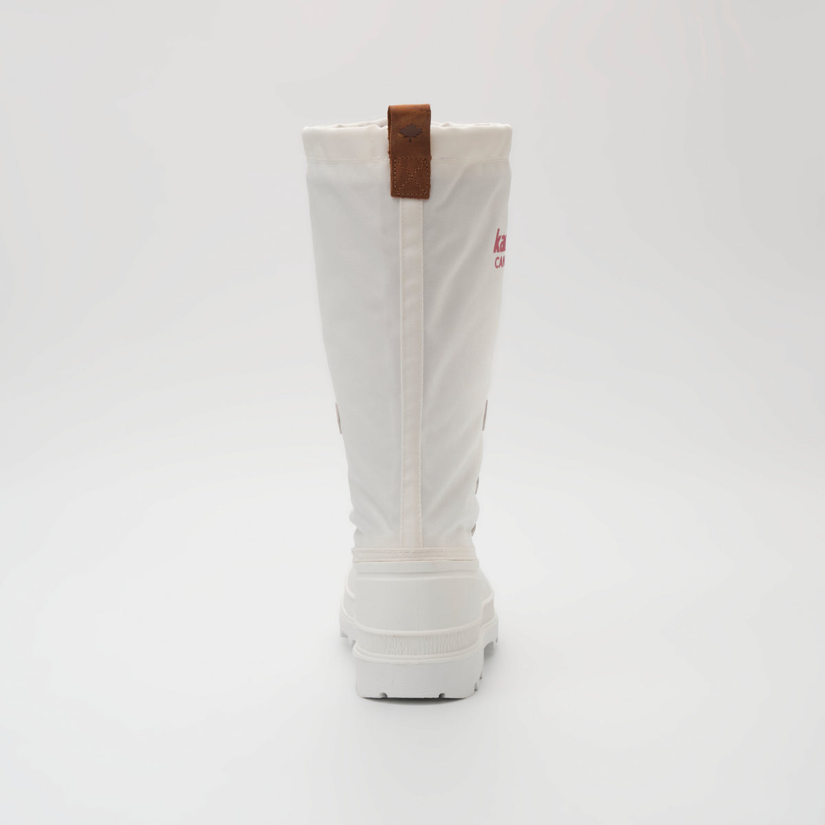 White : Canuck Women's Winter Boots - Back View