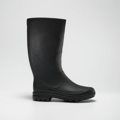 Black : Miranda Women's Rain Boots - Side View