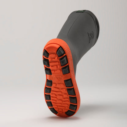 Charcoal : Riptide Kids' Rain Boots - Outsole View