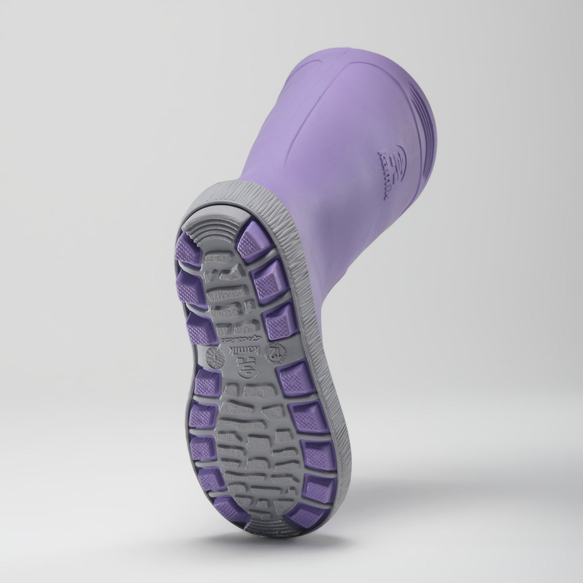 Light Purple : Riptide Kids' Rain Boots - Outsole View