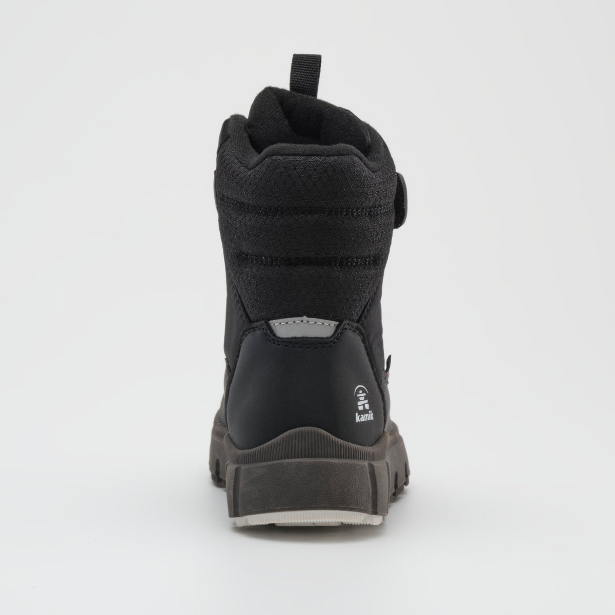 Black : Seeker Kids Winter Boots - Back View