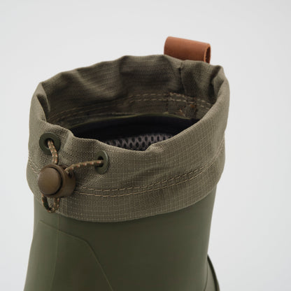 Moss Green : Tundra Mid Men's Winter Boots - Top View