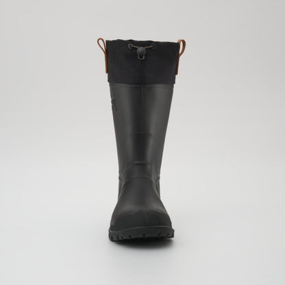 Black : Tundra Men's Winter Boots - Front View