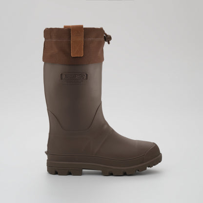 Brown : Tundra Women's Winter Boots - Side View