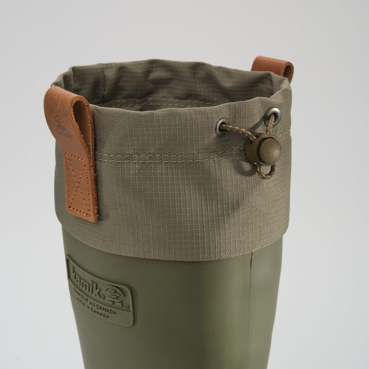 Moss Green : Tundra Women's Winter Boots - Top View